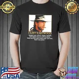 Clint Eastwood respect your efforts respect yourself shirt