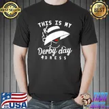 Derby Day 2022 This Is My Derby Day Dress derby day dresses T-Shirt