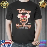 Disney And Mets Baseball Kinda Girl Shirt