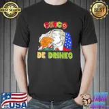 Donald Trump cinco de drinko American flag shirt