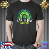 Earth Day Shirt Teacher Earth day Everyday Rainbow Earth Day T-Shirt
