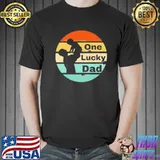 Father and son one lucky dad shirt