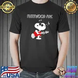Fleet Wood MAc Snoopy Shirt