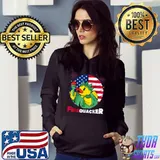 Fourth of July USA Patriotic Firecracker Rubber Duck T-Shirt