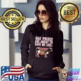 Gas Prices Are About To Have Me Like Funny Cow Due To High Gas Prices Design Essential T-Shirt
