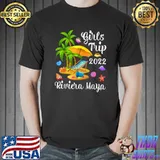 Girls Trip 2022 Summer Vacation Mexico Riviera Maya Beach T-Shirt Unisex