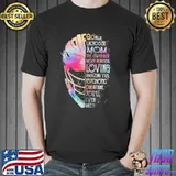 Goalie Lacrosse Mom The Sweetest Most Beautiful Loving Color Shirt