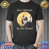 Hello Darkness My Old Friend Boba Fett Moon Shirt