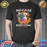 Home Of The Free Because Of The Brave American Flag Veteran T-Shirt