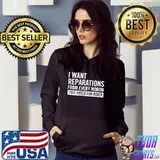 I Want Reparations From Every Moron That Voted For Biden Shirt