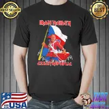 IRon Maiden Czech Republic Flag Shirt