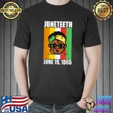 Juneteeth Kid Black Pride Freedom Independence Day T-Shirt