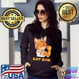 Kansas city Chiefs cat mom shirt