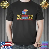 Kansas Jayhawks 2022 national champs NCAA division 1 men’s basketball shirt