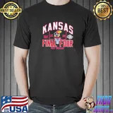 Kansas jayhawks 2022 ncaa men's basketball tournament design shirt