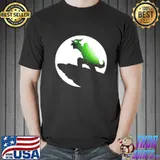 Knob chiffon top funny Yoda shirt