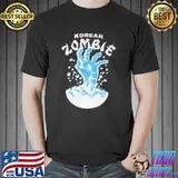 Korean zombie hand chan sung jung front and back shirt