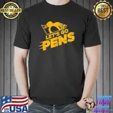 Let's go pens Pittsburgh penguins hockey shirt