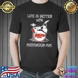 Life IS Better With Fleetwood Mac Snoopy Shirt