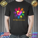 Limb Difference Awareness Hands Limb Difference Gift T-Shirt