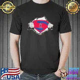 Los Angeles Angels Super Man T-Shirt