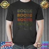 Love Heart Boone Tee GrungeVintage Style Black Boone T-Shirt