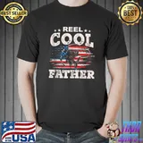 Mens Gift For Fathers Day Tee - Fishing Reel Cool Father T-Shirt