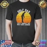 Mens Golf dad like a normal dad only much angrier sport Premium T-Shirt