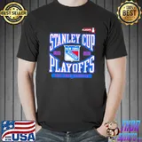 New York Rangers 2022 Stanley Cup Playoffs Wraparound Tshirt
