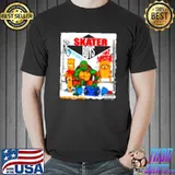 Ninja Turtles and Simpsons Skater Boys shirt