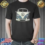 Old hippie car hippie vintage retro shirt