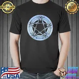 Pentagram rune skull protective talisman norse mythology shortsleeve shirt