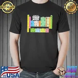 Periodic table of horror movies shirt