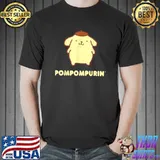 Pompompurin Character Front and Back T-Shirt