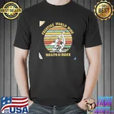 Prestige world wide boats and hoes retro vintage shirt