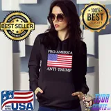 ProAmerica antiTrump American usa flag resist shirt