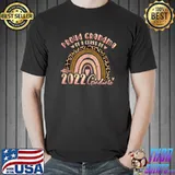 Proud Grandma Of A 2022 Graduate Graduation Leopard Rainbow T-Shirt