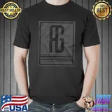 Reality glitch logo mens shirt