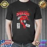 Retro spider man shirt