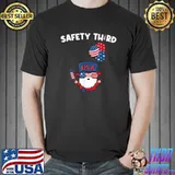 Safety Third 4th of July, Gnome Fireworks T-Shirt