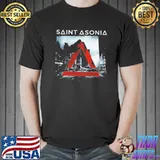 Saint asonia band graphic shirt