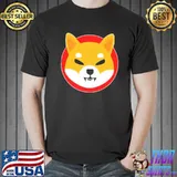 Shiba Inu SHIB Token Crypto Currency Logo Ladies Essentia Shirt