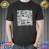 Song titles billie eilish shirt