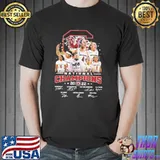South Carolina Gamecocks National Champions 2022 signatures shirt