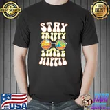 Stay trippy little hippie though eyeglasses shirt