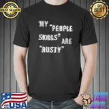 Supernatural castiel people skills symbol design shirt