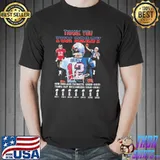 THank You Tom Brady New England Patriots 2000 2019 Shirt