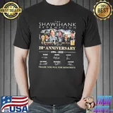 The Shawshank Redemption 28th Anniversary 1994 2022 Thank You For the Memories Shirt
