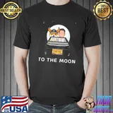 To the moon flokI inu with elon shirt