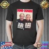 Trump and boris johnson dumb and dumber shirt